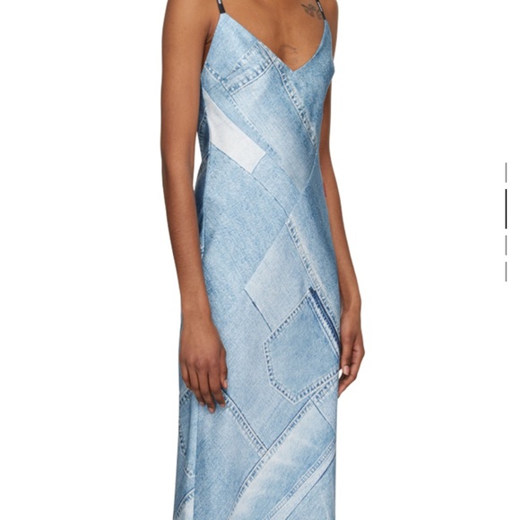 Hugo boss printed slip gown sateen finish - Picture 4 of 4